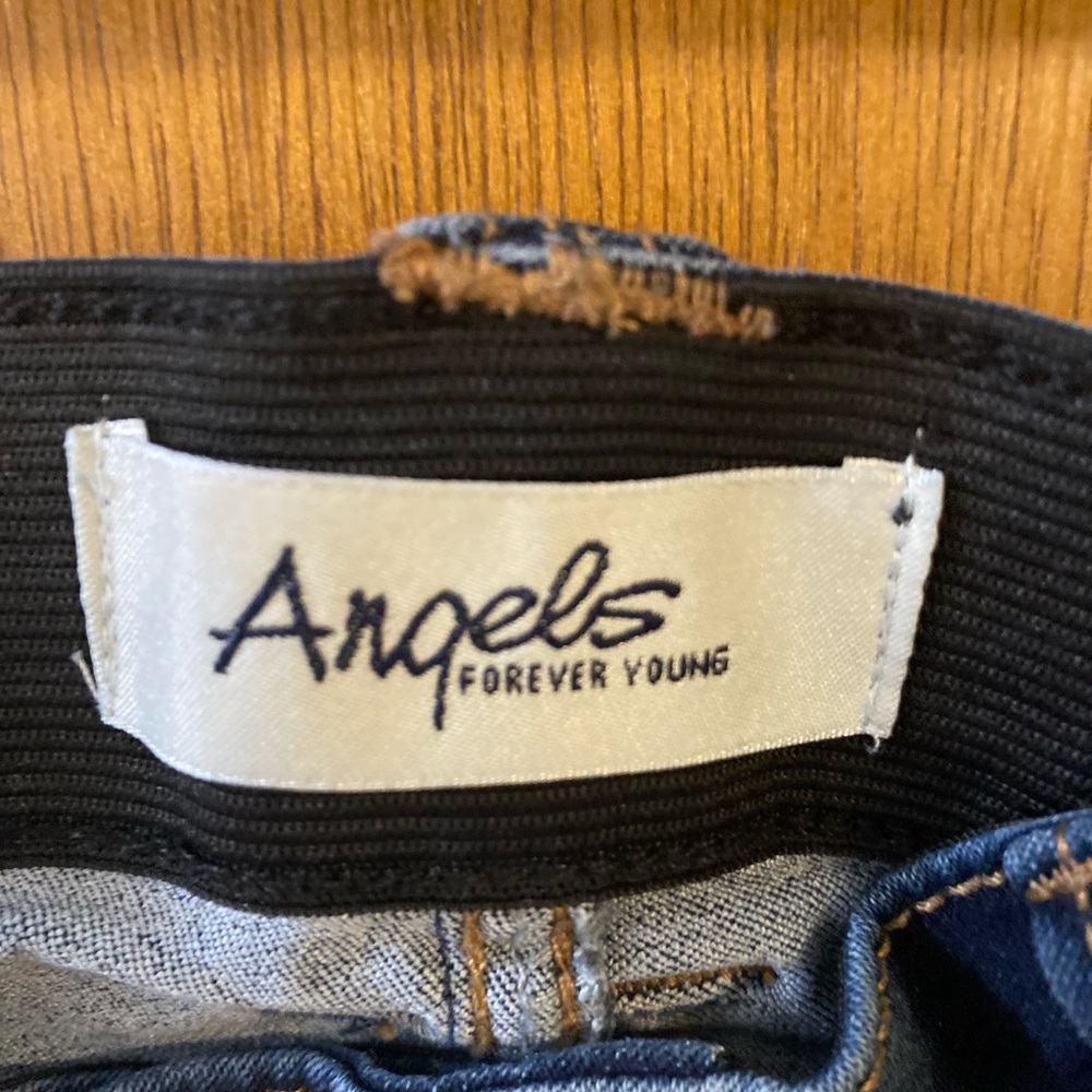 Angels High Rise Blue Jeans - Picture 4 of 5